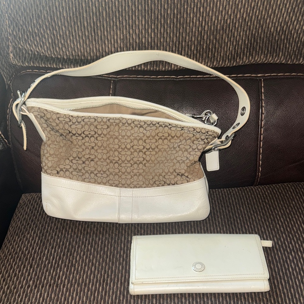 Y2K coach set purse and wallet